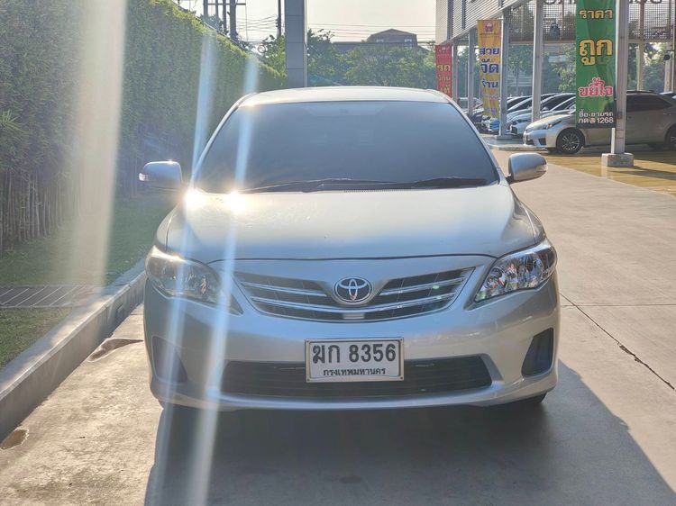 Toyota Altis 2011 1.6 E Sedan เบนซิน ไม่ติดแก๊ส เกียร์อัตโนมัติ เทา รูปที่ 2