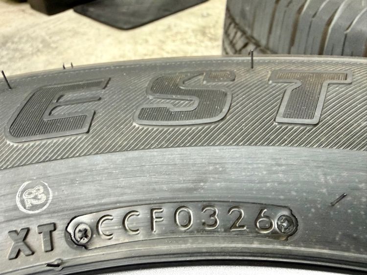 ล้อแม็ก ISUZU MU-X ขอบ 18” ถอดป้ายแดง ยาง BRIDGESTONE 265-60R18 ปี 26 สีเส้นตุ่มหน้ายางยังอยู่ครบ รูปที่ 9