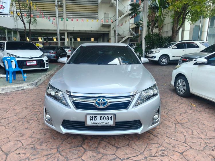 Toyota Camry 2012 2.5 HV Sedan ไฮบริด ไม่ติดแก๊ส เกียร์อัตโนมัติ เทา รูปที่ 2