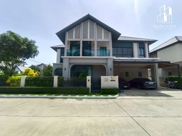 ขายบ้านเดี่ยวสุดหรู Bangkok Boulevard Westgate แบบ Marseille หลังใหญ่ บนทำเลทองใกล้ Central Westgate และรถไฟฟ้าสายสีม่วง