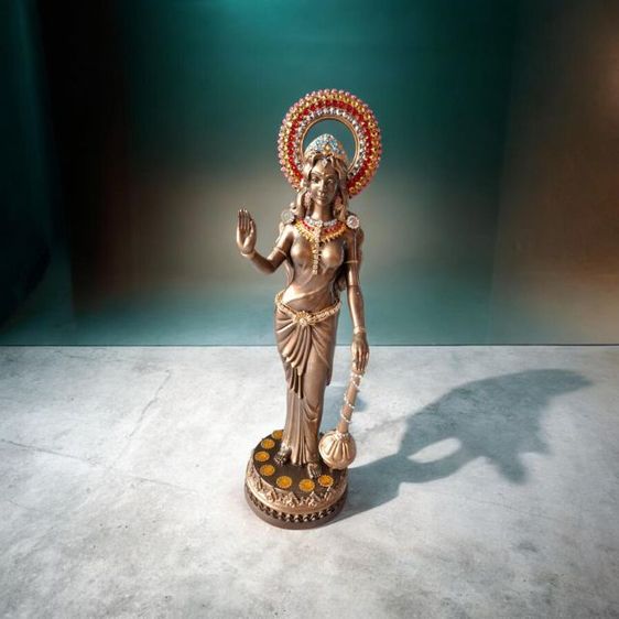 พระแม่อุมา สร้างจากเหล็กน้ำพี้ ผ่านพิธีเรียบร้อย รูปที่ 4