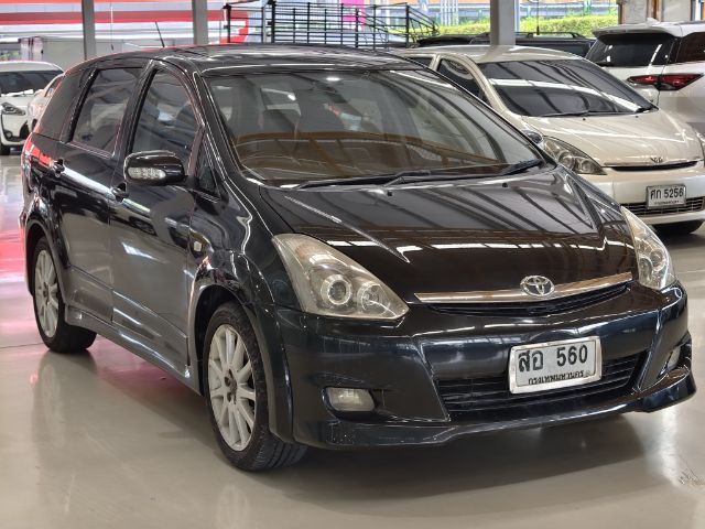 Toyota Wish 2006 2.0 Q Limited Utility-car เบนซิน ไม่ติดแก๊ส เกียร์อัตโนมัติ ดำ รูปที่ 3