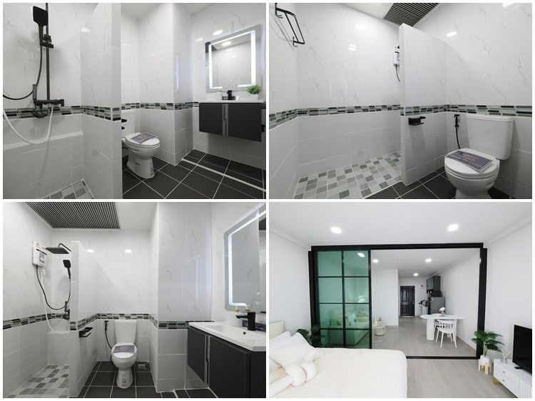 ตกแต่งครบ ขายคอนโด รีโนเวทใหม่ พร้อมอยู่ รัชดา เทอเรส พหลโยธิน 24 รูปที่ 4