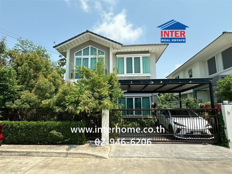 บ้านเดี่ยว 2 ชั้น 55.1 ตร.ว. หมู่บ้านศุภาลัยพาร์ควิลล์1 บางนา-เทพารักษ์ ใกล้ศาลเจ้าพ่อคงเพ็ชร ซอยอดุลย์ศาสนการ ถนนบางนา-ตราด ถนนเทพารักษ์ 