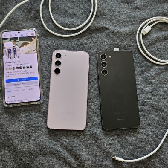 Samsung S23plus 5G 256 512g งามๆเคลมจอ ขอบข้างและแบตใหม่ สภาพน้องๆมือ 1เลยครับ ชิพแรงsnap8g2กล้องเทพๆ ดีไซน์มินิมอล  รูปที่ 2