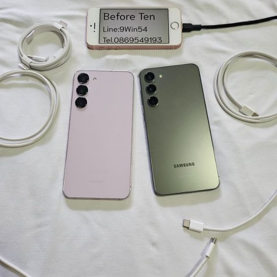 Samsung S23plus 5G 256 512g งามๆเคลมจอ ขอบข้างและแบตใหม่ สภาพน้องๆมือ 1เลยครับ ชิพแรงsnap8g2กล้องเทพๆ ดีไซน์มินิมอล 