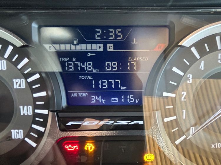 Forza ปี 2018 ไมล์ 11,377 ราคา 90,000 บาท รูปที่ 3