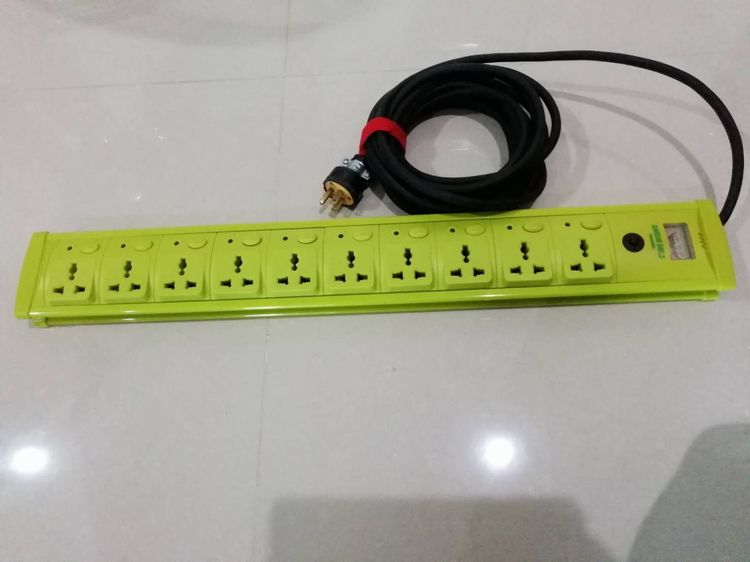 ขาย ปลั๊กไฟ ต่อพ่วง  10  ช่อง  คุณภาพ เยี่ยม เหมากับใช้งานในบ้าน  และทั่วไป  รูปที่ 4