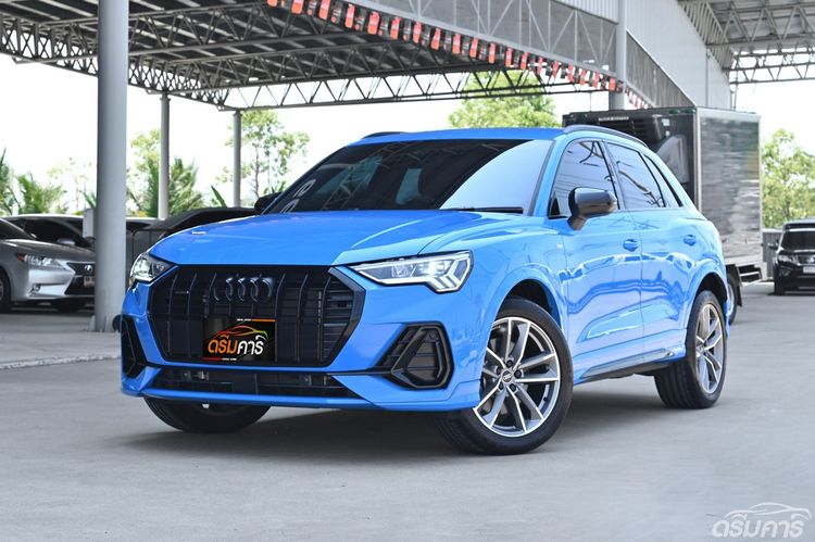รถ Audi Audi Q3  2.0 TFSI Quattro 4WD สี ฟ้า