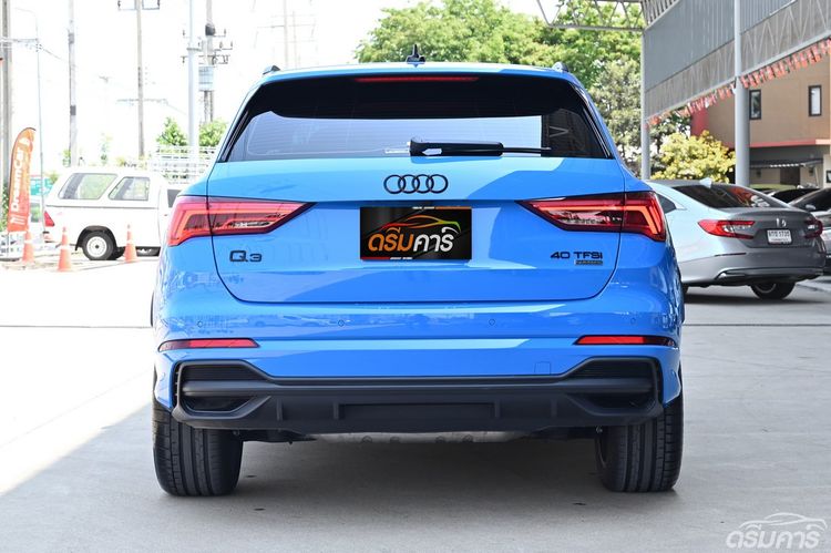 Audi Audi Q3  2024 2.0 TFSI Quattro 4WD Utility-car เบนซิน ไม่ติดแก๊ส เกียร์อัตโนมัติ ฟ้า รูปที่ 4