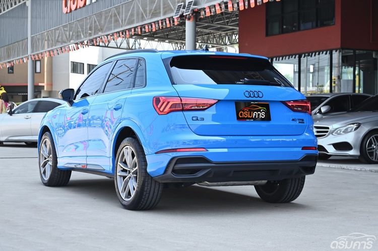Audi Audi Q3 2024 2.0 TFSI Quattro 4WD Utility-car เบนซิน ไม่ติดแก๊ส เกียร์อัตโนมัติ ฟ้า รูปที่ 3