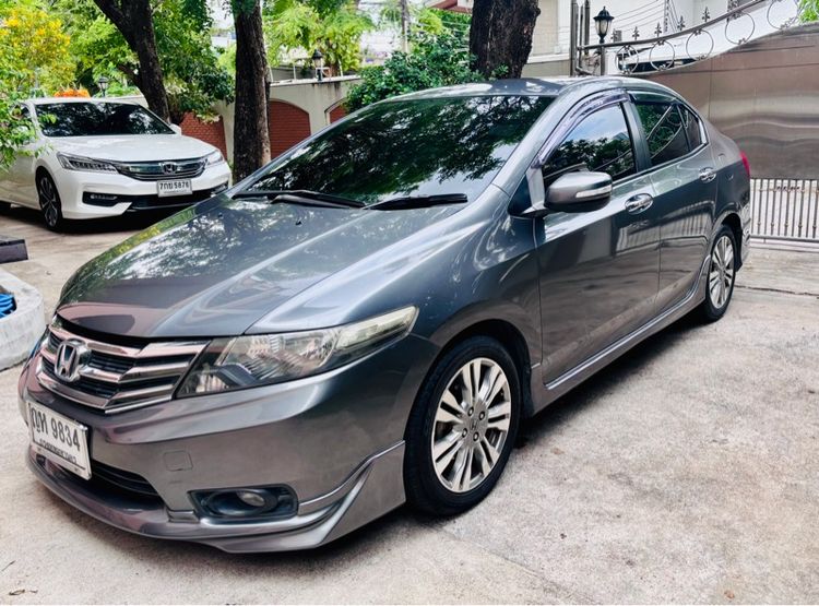 Honda City 2012 1.5 Sv i-VTEC Sedan เบนซิน ไม่ติดแก๊ส เกียร์อัตโนมัติ เทา รูปที่ 2