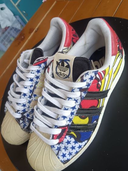 รองเท้าผ้าใบ หลากสี ผ้า UK 5 | EU 38 | US 6.5 รองเท้าAdidas Superstar 80s Rita Ora