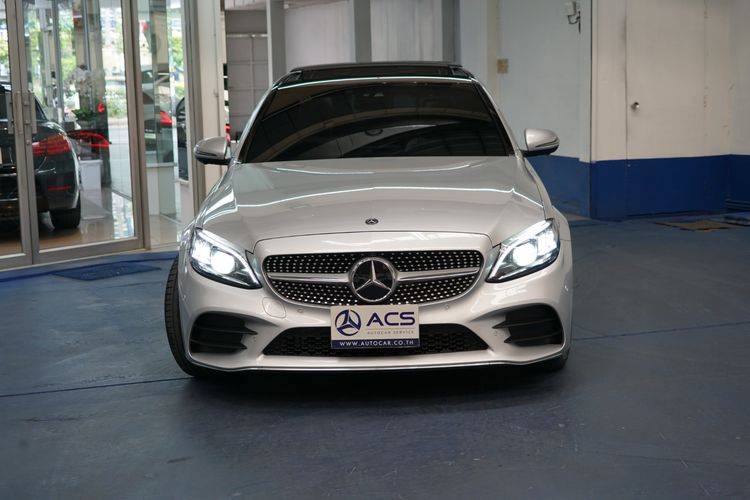 Mercedes-Benz C-Class 2020 C220 Sedan ดีเซล ไม่ติดแก๊ส เกียร์อัตโนมัติ บรอนซ์เงิน รูปที่ 2