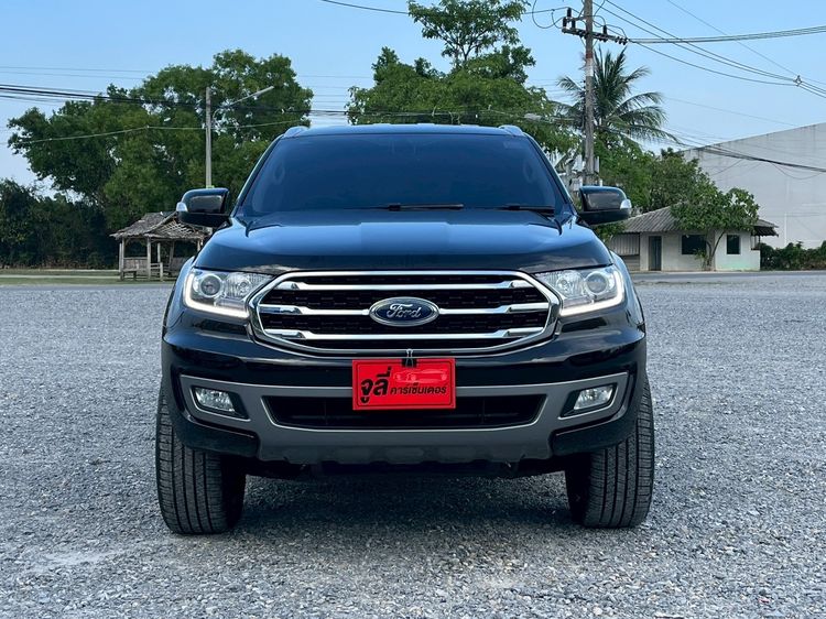 Ford Everest 2019 2.0 Turbo Titanium Utility-car ดีเซล ไม่ติดแก๊ส เกียร์อัตโนมัติ ดำ รูปที่ 3