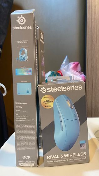 SteelSeries Rival 3 Wireless แท้ มือ1 เมาส์เกมมิ่งไร้สาย เบา แม่น มี2สี แถมฟรีแผ่นรองเม้าส์ รูปที่ 10