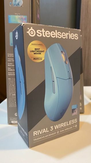SteelSeries Rival 3 Wireless แท้ มือ1 เมาส์เกมมิ่งไร้สาย เบา แม่น มี2สี แถมฟรีแผ่นรองเม้าส์ รูปที่ 12