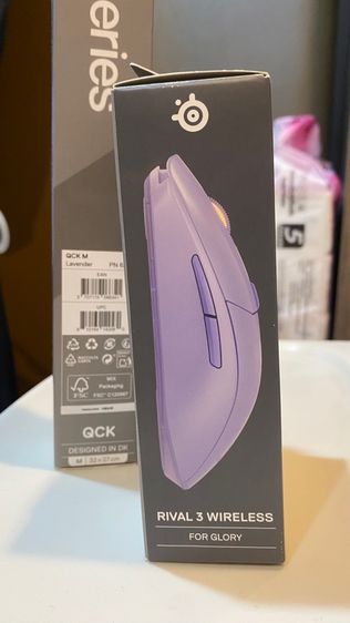SteelSeries Rival 3 Wireless แท้ มือ1 เมาส์เกมมิ่งไร้สาย เบา แม่น มี2สี แถมฟรีแผ่นรองเม้าส์ รูปที่ 8