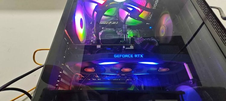  ขายคอมพร้อมจอ i5 10400 6C-12T การ์ดจอแยก RTX3070Ti 8GB Ram16GB Bus3000 M.2 512Win11Proแท้ รูปที่ 4