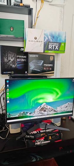  ขายคอมพร้อมจอ i5 10400 6C-12T การ์ดจอแยก RTX3070Ti 8GB Ram16GB Bus3000 M.2 512Win11Proแท้