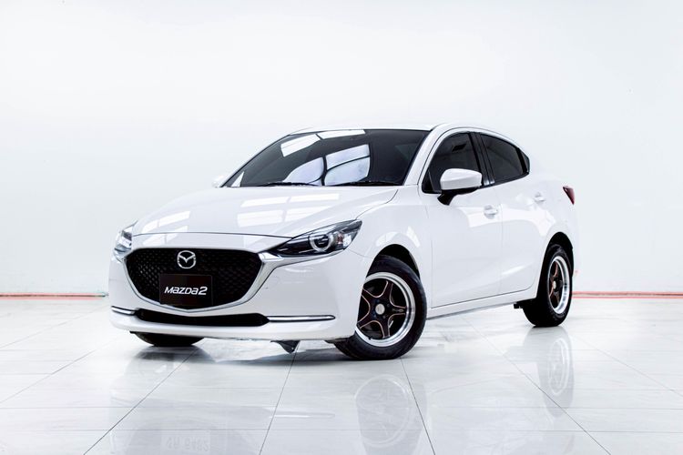 รถ Mazda Mazda 2 1.3 Skyactiv-G S Leather Sedan สี ขาว