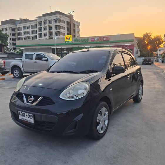 รถ Nissan March 1.2 EL สี ดำ