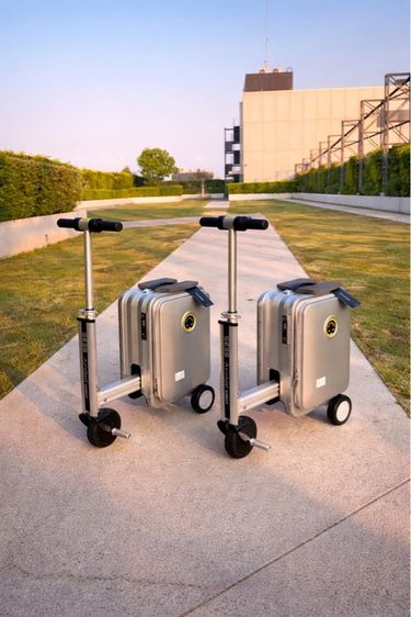 Airwheel SE3S สีเงิน (Silver) กระเป๋าเดินทาง ไฟฟ้า นั่งขับได้ (20 นิ้ว) รูปที่ 2