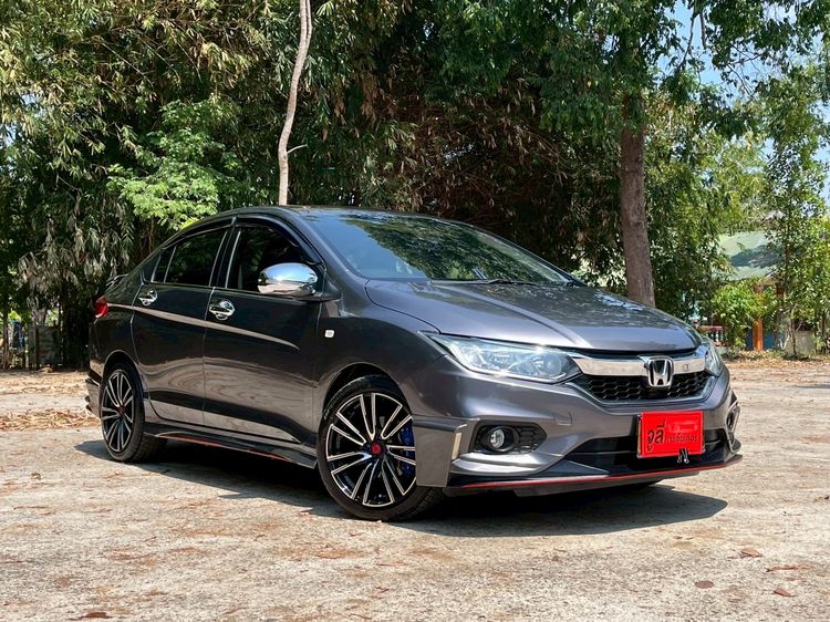 Honda City 2018 1.5 V Plus i-VTEC Sedan เบนซิน ไม่ติดแก๊ส เกียร์อัตโนมัติ เทา รูปที่ 2