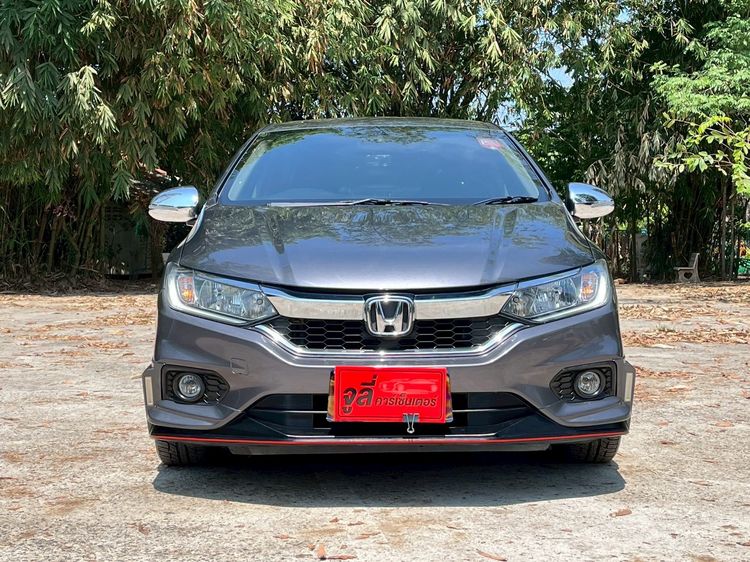Honda City 2018 1.5 V Plus i-VTEC Sedan เบนซิน ไม่ติดแก๊ส เกียร์อัตโนมัติ เทา รูปที่ 3