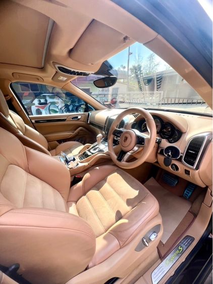 Porsche Cayenne 2016 3.0 S E-Hybrid Platinum Edition 4WD ไฮบริด ไม่ติดแก๊ส เกียร์อัตโนมัติ น้ำตาล รูปที่ 4