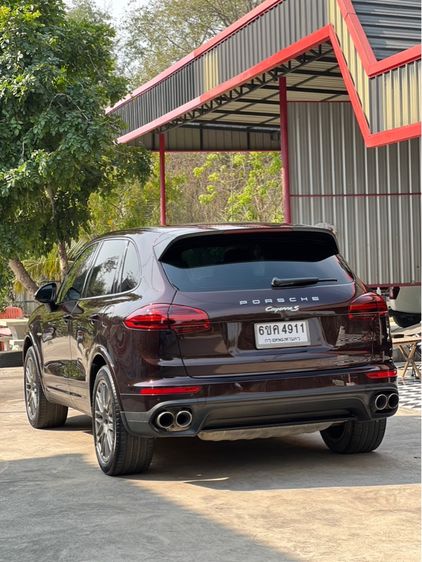 Porsche Cayenne 2016 3.0 S E-Hybrid Platinum Edition 4WD ไฮบริด ไม่ติดแก๊ส เกียร์อัตโนมัติ น้ำตาล รูปที่ 3