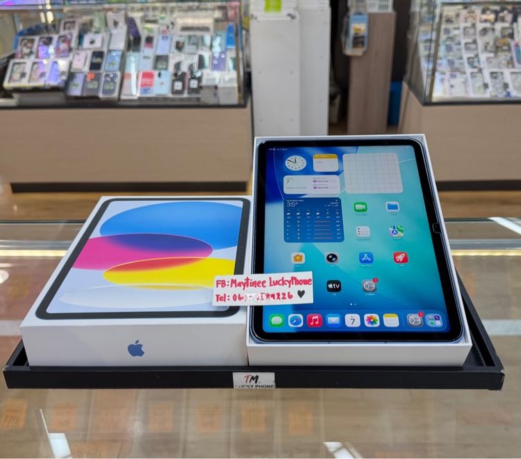 ใส่ซิมได้  เครื่องสวยมาก  iPad  Gen10 256G CellularและWifi ใสซิมได้ สวยมากๆ รูปที่ 2