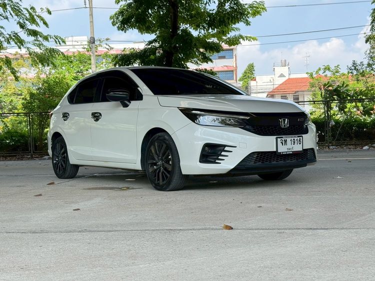 Honda City 2022 1.0 RS Sedan เบนซิน ไม่ติดแก๊ส เกียร์อัตโนมัติ ขาว รูปที่ 2
