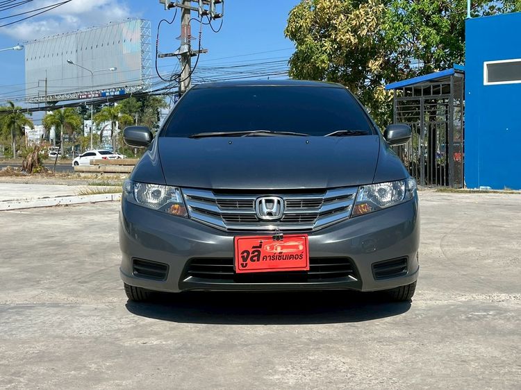 Honda City 2013 1.5 V i-VTEC Sedan เบนซิน ไม่ติดแก๊ส เกียร์อัตโนมัติ เทา รูปที่ 3