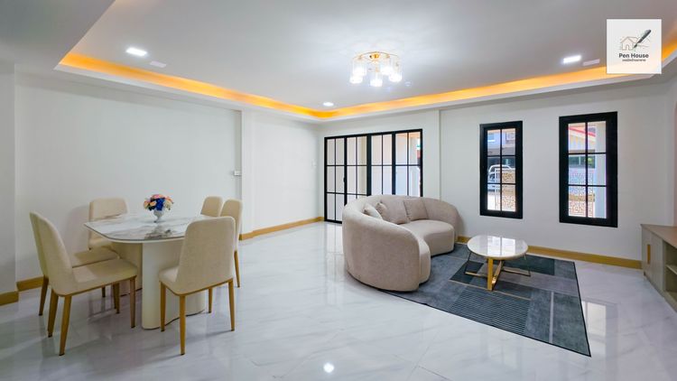 มีบางส่วน ขาย 🏡 ทาวน์เฮ้าส์ 2 ชั้น รีโนเวทใหม่  KC รามอินทรา 8 พื้นที่ 24 ตร.วา 4 ห้องนอน 2 ห้องน้ำ สวยเหมือนได้บ้านใหม่ รูปที่ 4