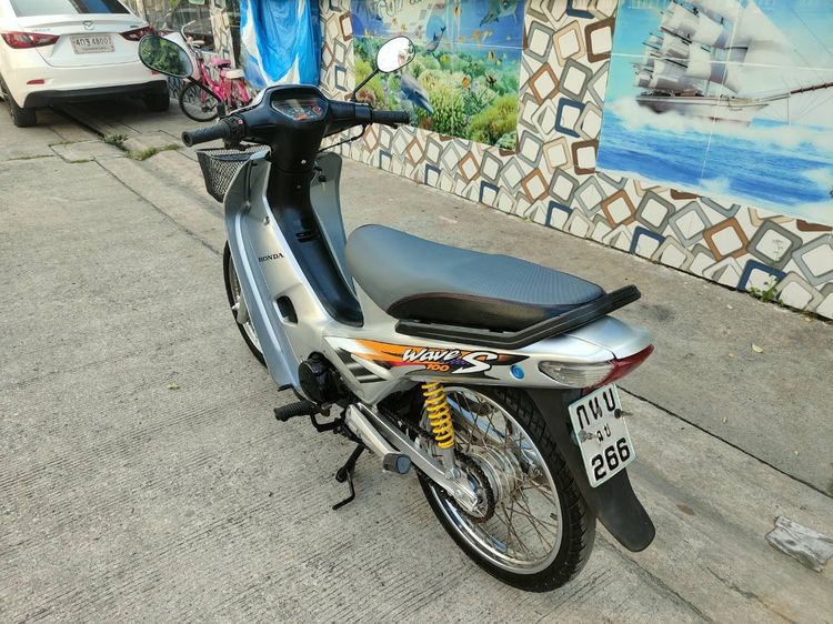 🛵ยังไงก็ขาย WAVE100 ปี 46(งดต่อ) เครื่องดี สีสวย สตาร์ทเท้า เล่มชุดโอนครบ+เปลี่ยนถ่ายน้ำมันเครื่องฟรี ไม่มีส่งฟรี รูปที่ 6