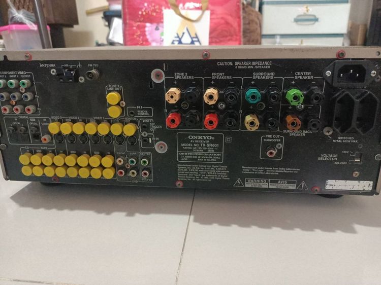AVR Onkyo TX-SR601E รูปที่ 3