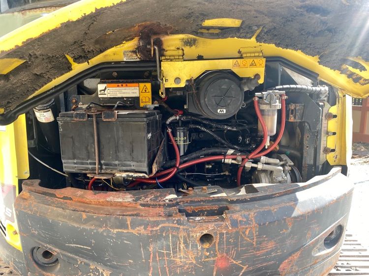รถแบคโฮ YANMAR  รุ่น VIO55-5A  ขนาด 5 ตัน  รถเก่านอกนำเข้า รูปที่ 16