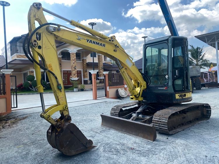 รถแบคโฮ YANMAR  รุ่น VIO55-5A  ขนาด 5 ตัน  รถเก่านอกนำเข้า รูปที่ 3