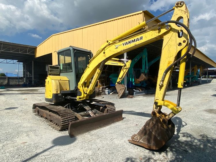 รถแบคโฮ YANMAR  รุ่น VIO55-5A  ขนาด 5 ตัน  รถเก่านอกนำเข้า