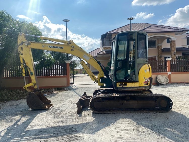 รถแบคโฮ YANMAR  รุ่น VIO55-5A  ขนาด 5 ตัน  รถเก่านอกนำเข้า รูปที่ 8