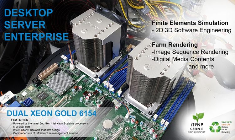 ให้ เช่าคอมพิวเตอร์ งานเรนเดอร์ CPU หรือ GPU Rendering หรือ Hybrid Rendering Blender Optix 3D Max Maya After Effect Corona Redshift Octane รูปที่ 4