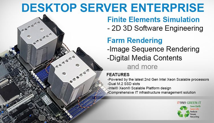 ให้ เช่าคอมพิวเตอร์ งานเรนเดอร์ CPU หรือ GPU Rendering หรือ Hybrid Rendering Blender Optix 3D Max Maya After Effect Corona Redshift Octane รูปที่ 3