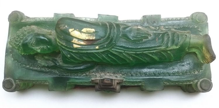 พระพุทธรูปปางไสยาสน์ เนื้อเรซิ่น รูปที่ 3