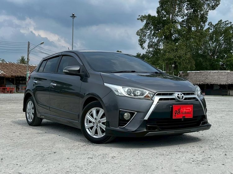 Toyota Yaris 2017 1.2 G Sedan เบนซิน ไม่ติดแก๊ส เกียร์อัตโนมัติ เทา รูปที่ 2