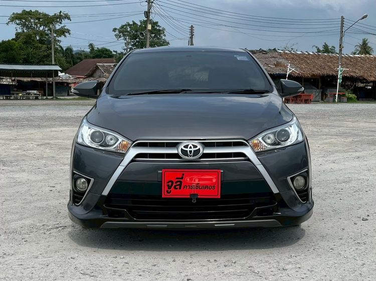 Toyota Yaris 2017 1.2 G Sedan เบนซิน ไม่ติดแก๊ส เกียร์อัตโนมัติ เทา รูปที่ 3
