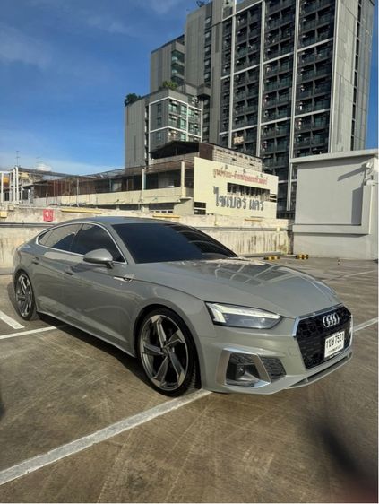 Audi Audi A5  2020 Sportback 40 TFSI S-Line เบนซิน เกียร์อัตโนมัติ เทา รูปที่ 2