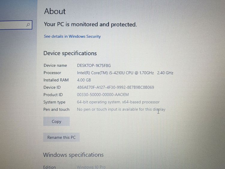 Dell latitude E5440 i5 Gen 4 Ram 4 ใช้งานได้ดี ราคาถูกใจ รูปที่ 3