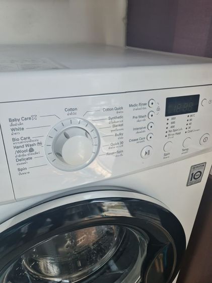 ขายเครื่องซักผ้า ฝาหน้า LG สภาพดีใช้งานปกติ รูปที่ 4