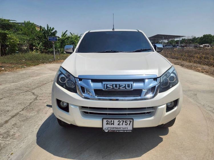 Isuzu D-MAX 2012 2.5 Hi-Lander Z Prestige Ddi VGS Turbo Pickup ดีเซล ไม่ติดแก๊ส เกียร์อัตโนมัติ ขาว รูปที่ 2